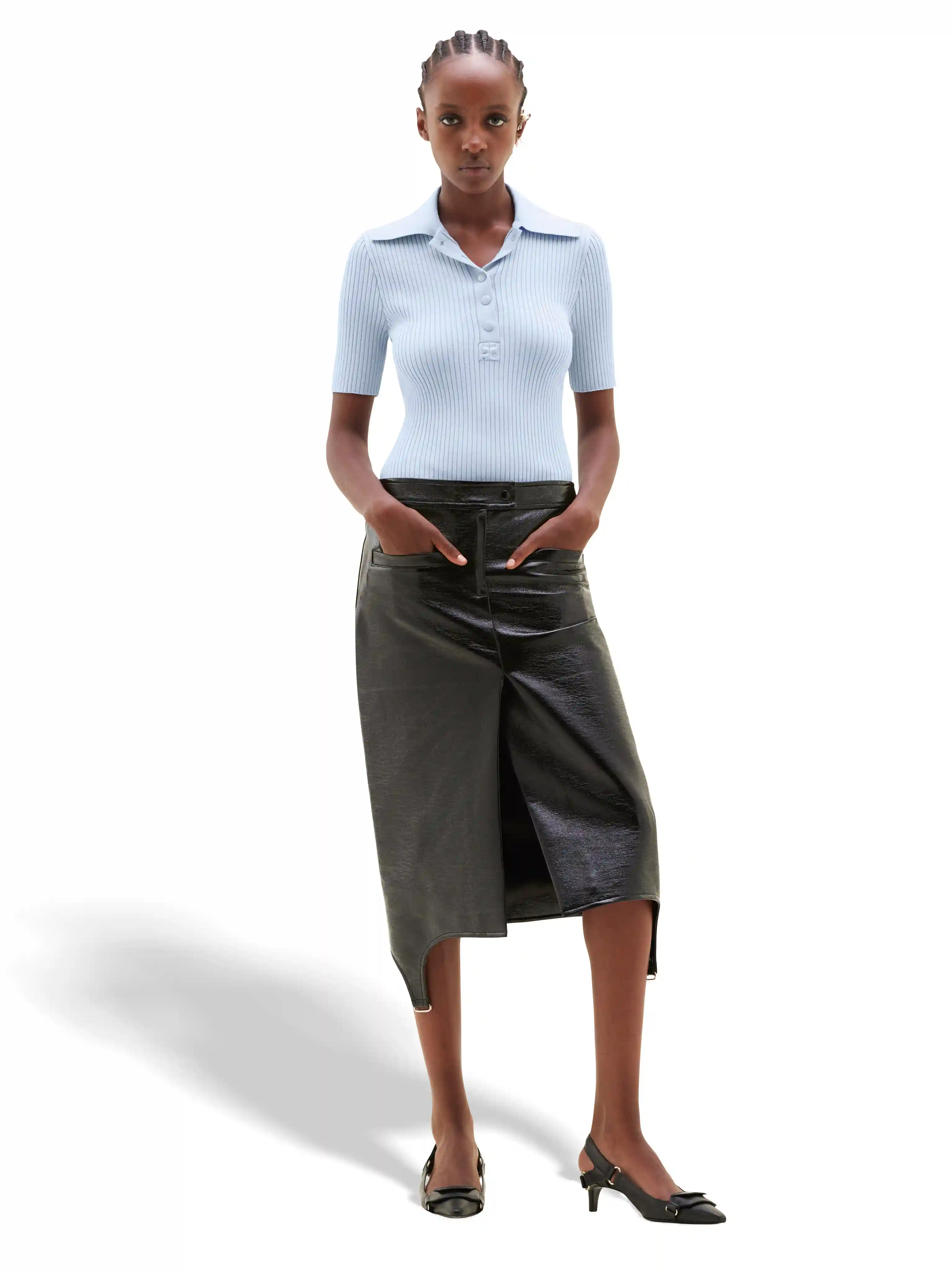 Shadow creation for models: after AI editing
